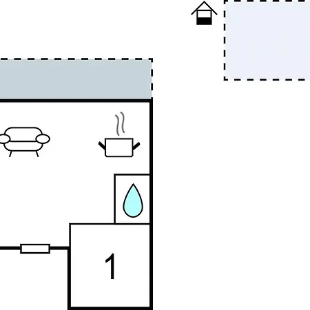 1 Bedroom Cozy In Apartman Dramalj